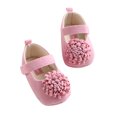 thumbnail image 4 of Worallymy zapatos de algodón para bebés zapatos antideslizantes para niños pequeños zapatillas deportivas portátiles coloridas para caminar botines planos suaves para niños rosa 12CM Worallymy JD735813901, 4 of 7