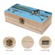 thumbnail image 3 of El Laboratorio de Dexter Caja Organizadora de Madera Rústica - Caja Decorativa Multifuncional para Escritorio, Hogar, Oficina, Joyas y Manualidades, 3 of 6
