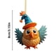 thumbnail image 3 of Cute Rooster Car Pendant Home Tree Decoration Christmas Tree Ornament Home Decor, 3 of 5