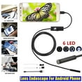 thumbnail image 3 of 6 LED Waterproof 2M 7mm Lens Endoscope Inspection Camera for Android Phone, 3 of 6