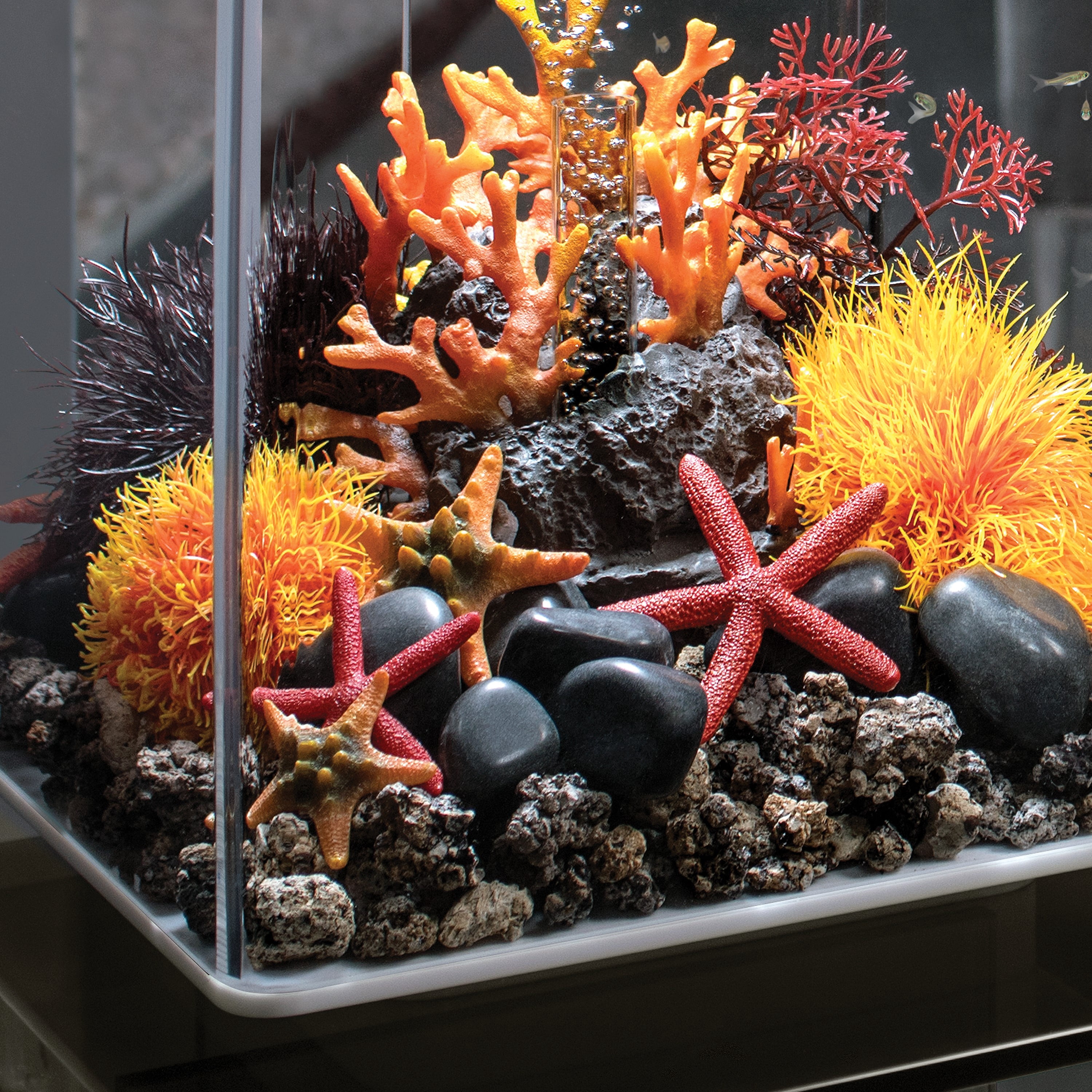 biOrb Orange Sea Lily - Aquarium Plant Decoration - Walmart.com
