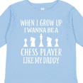 thumbnail image 4 of Inktastic Chess Player Childs Game Gift Boys or Girls Long Sleeve Toddler T-Shirt, 4 of 5