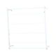 thumbnail image 2 of Estante de carrete de alambre BLESIY Estante de cinta blanco 67cmx67cm, 2 of 8