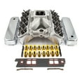 thumbnail image 4 of Speedmaster PCE435.1021 Fits Chevy BBC 454 Solid Roller CNC Cylinder Head Top End Engine Combo Kit, 4 of 5
