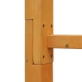 thumbnail image 6 of Outsunny 85" Wooden Garden Arbor for Wedding and Ceremony, Outdoor Garden Arch Trellis for Climbing Vines - Orange, 6 of 6