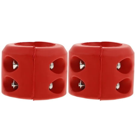 Masteelf Winch Cable Hook Stopper with Rope Protector for Car Universal Auto Accessories Plastic Red