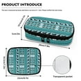 thumbnail image 7 of Jiueut Aztec Tribal Insulin Storage Bag Diabetic Care Organizers & Travel Kits Small Insulated Bag for Medicine Insulin Bags for Men Comfortable Storage Bags with Zipper, 7 of 7