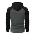 thumbnail image 3 of Hoodies for Men Hoodie Men's Zip Up Hoodie Slim Fit Casual Pullover Sweatshirt for Daily Wear Autumn Winter Comfortable Soft Lightweight Warm Jacket, 3 of 3