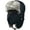 Black, variant on Men Women Trooper Trapper Hat Warm Winter Hats with Ear Flap Faux Fur Hunting Aviator Hat (Black)