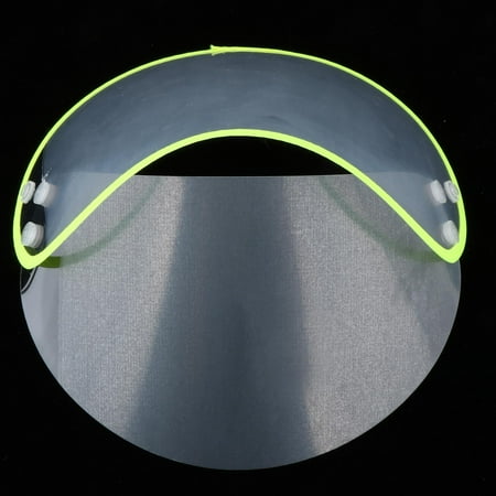 Segolike Raincoat Hat Brim Clear Supplies Face Protector for Traveling Fishing Men Hiking Green