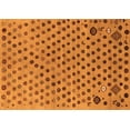 thumbnail image 1 of Ahgly Company Indoor Rectangle Oriental Orange Modern Area Rugs, 5' x 8', 1 of 4