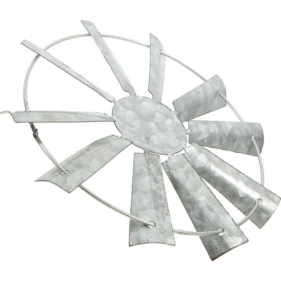 HEMOTON Raindrops Windmill Wall Decor 1 Set Rustic Farmhouse Country Style Iron Pendant Hanging Craft