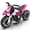 Pink, variant on iRerts 24V Electric Dirt Bike for Kids, 200W Kids Electric Bike for Boys Girls Ages 6+, Kids Ride on Motorcycle with EVA Wheels, Suspension System, Safe Speed 4.35-9 MPH, Bluetooth Music, Pink