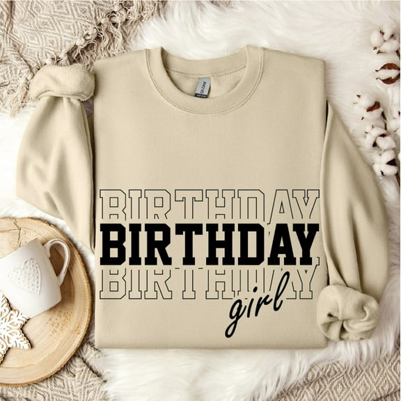 Birthday Girl Sweatshirt Hoodie, Retro Birthday Sweatshirt, Birthday Party Girl Hoodie, Sfs01116 TSHIRT All Size S-5XL