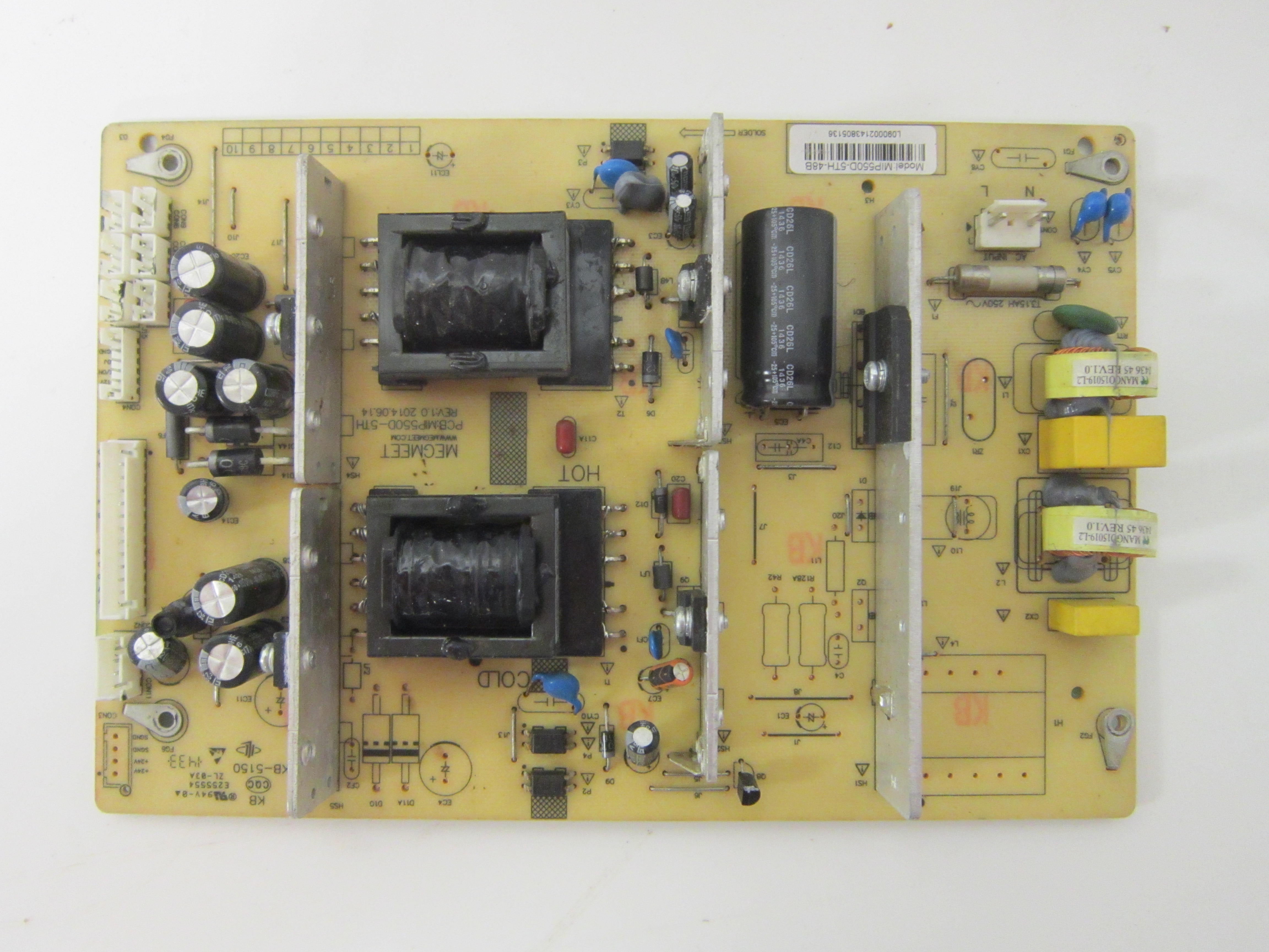 Westinghouse DWM48F1Y1 Power Supply MIP550D5TH48B