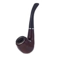 thumbnail image 2 of Pipa de tabaco de resina, cómoda pipa de tabaco para fumar de resina desmontable, pipa de puros de alta calidad, no contiene objetos nocivos, fácil de limpiar y transportar (rojo), 2 of 5