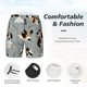 thumbnail image 3 of Fotbe Funny Beagle Active Dog Traje de Baño para Hombre – Shorts de Natación de Secado Rápido con Forro y Bolsillos-Small, 3 of 6