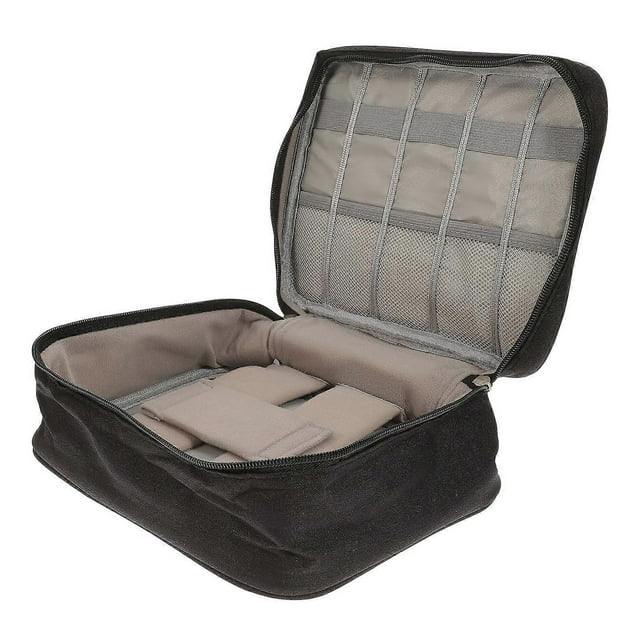 Electronics Accessory Carrying Bag Cord Management Durable Polyester Material 24.50X18.00X10.00CM 1Set