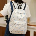 thumbnail image 4 of 3Pcs Floral Print Women School Backpack For Girls Teenage Children Student Rucksack with Lunch Box Pencil Case Korean Book Bags, 4 of 4
