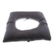 thumbnail image 5 of Funda de asiento de inodoro universal gruesa para la cabecera del inodoro. Cojín para asiento de inodoro. Agujero redondo gris, 5 of 7