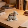 thumbnail image 4 of Mythical Dragon Planter Pot, 3D Printed Sculpture Flower Pot for Succulents Small Plants Home Office Garden Decor Gift for Fantasy Lovers, 4 of 7