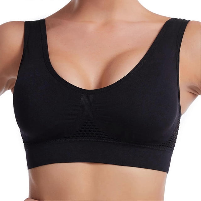 Hollow Sports Bra for Women Skin-friendly Comfy Underwear for Indoor Exercising