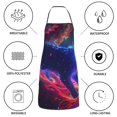 thumbnail image 6 of Sikiie Cosmic Cat Psychedelic Journey Aprons for Kitchen Cooking Aprons, Chef Apron for Men Women Chef, 6 of 7