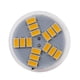 thumbnail image 2 of 10X 7W MR11 GU4 600LM Lampara Bombilla LED 15 5630SMD Luz Blanca Calida, 2 of 5