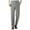 Green, variant on Man's Full Length Pants Sizes S-XXXL Man Fashion Leisure Solid Color Zipper Straight Tube Pocket Draw Rope Trousers, Gifts for Friend, Gray