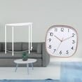 thumbnail image 2 of Mesita de noche de acrílico,Mesa auxiliar de acrílico transparente Mesa auxiliar transparente en capas,Mesa pequeña de acrílico,mesita de noche pequeña,compacta,Reloj de pared,Reloj de, 2 of 8