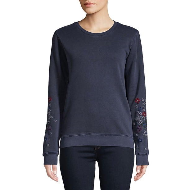 lucky brand floral sweater
