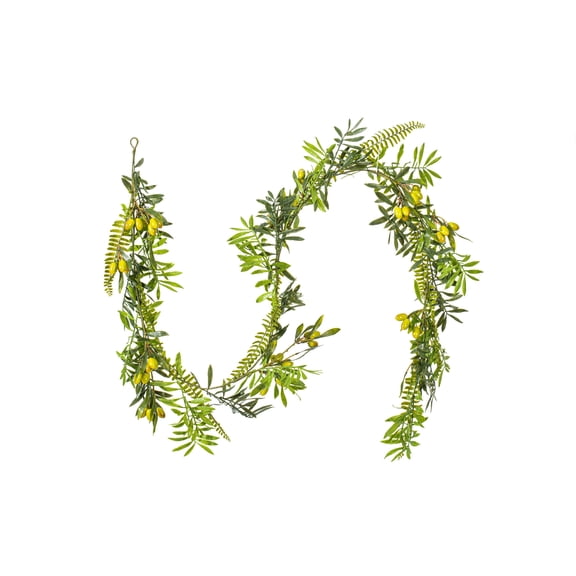 Vickerman 6' Artificial Mixed Olive Leaf Garland