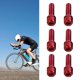 thumbnail image 3 of 6 pernos M5 x 18mm pernos de torllo perno de vástago de bicicleta pernos de vástago fijo de bicicleta con arandes para accesorios de reparación de rojo Macarena Tornillo de vástago de bicicleta, 3 of 7