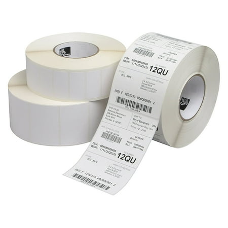 - Zebra Label Paper 2.25x1.25in Direct Thermal Zebra Z-Select 4000D - 2.25
