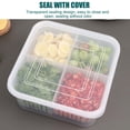 thumbnail image 1 of Fridge Food Storage - Refrigerator Pantry Divided Container (Large Size), 1 of 9