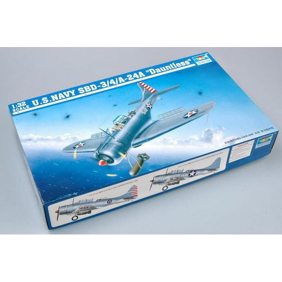 Trumpeter 1/32 02242 US. Navy SBD-3/4 A-24A Dauntless