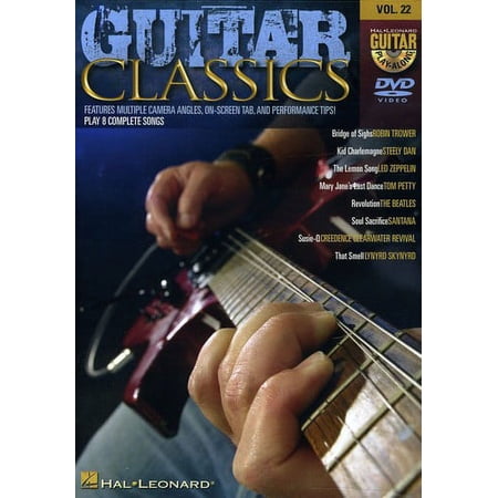Guitar Play Along: Guitar Classics (DVD) Hal Leonard Special Interests