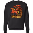 thumbnail image 2 of Inktastic 2026 Year of the Horse Happy New Year's Adult Sweatshirt, 2 of 4