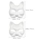 thumbnail image 3 of KAKOWELY 10 máscaras de fiesta en blanco, máscara de cosplay de animales, máscara DIY, máscara en blanco sin pintar, máscara de mascarada, 3 of 5