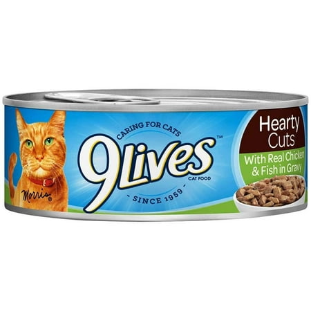 24 PACKS : 9 Lives Tender Slices with Real Chicken in Gravy Cat Food, 5.5 Ounce -- 24 per