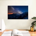 thumbnail image 3 of Elephant Stock Longs Peak Rocky Mountain Wall Art - Horizontal Canvas Wall Art - Living Room Wall Decor - Nature Canvas - Blue And Black Decor - 12" x 8", 3 of 8