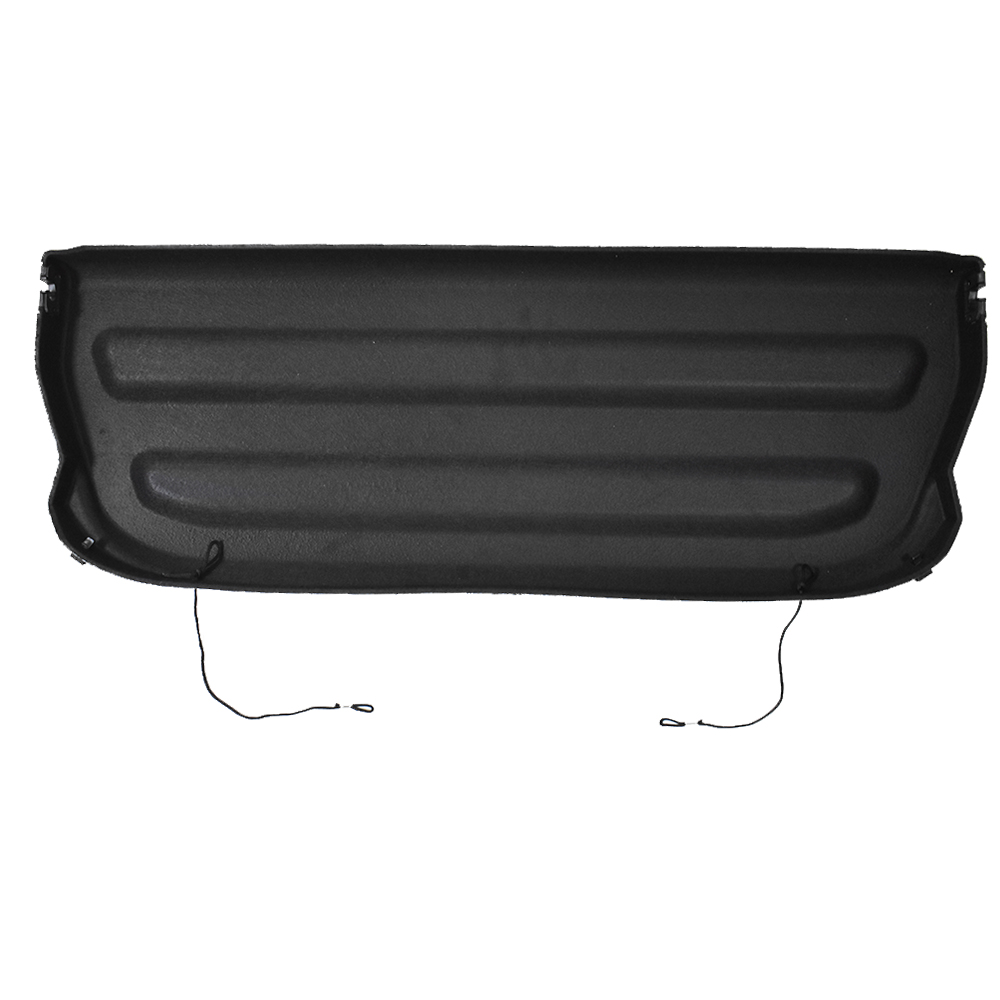 SEBLAFF Black Car Cargo Cover Rear Luggage Tonneau Non Retractable Shade Shield Replacement for