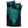 thumbnail image 4 of Juego De Cama Vikingo Odin El Todopoderoso Dios De Asgard Y Jefe De Aesir Cyan, 4 of 5