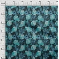 thumbnail image 3 of oneOone Cotton Poplin Turquoise Green Fabric Paisley Quilting Supplies Print Sewing Fabric By The Yard 56 Inch Wide, 3 of 4