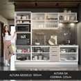 thumbnail image 5 of Cocina Integral 270cm Blanco/Crema Agata MADESA 01, 5 of 5