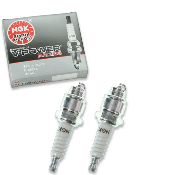 2 pc NGK 3354 V-Power Racing Spark Plugs for 264 J61 Ignition Wire Secondary