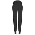 thumbnail image 7 of ZZwxWA Women's Pants High Waisted Lightweight Athletic Leggings Tapered Solid Color Yoga Pants for Sport Outfits with Pocket, 7 of 7
