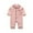 Pink, variant on MEZZALL Baby Long Sleeve Pajamas Clothing Spring Fall Baby Home Onesie Children Clothing Stylish Loungewear, Pink, 3-6 Months