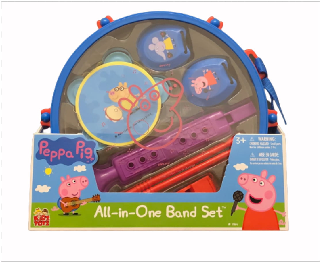 Peppa Pig Pack Away Trommel-Musik-Set