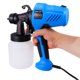 thumbnail image 3 of Pulverizador de pintura eléctrico portátil de alta presión de 400 W, herramienta de pulverización duradera, pulverizador de pintura de látex con enchufe estadounidense (azul), 3 of 6